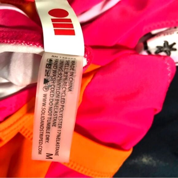 Solid & Striped NWT The Spencer One Piece Swimwear Size M - Picture 11 of 13